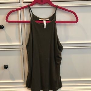 green halter top